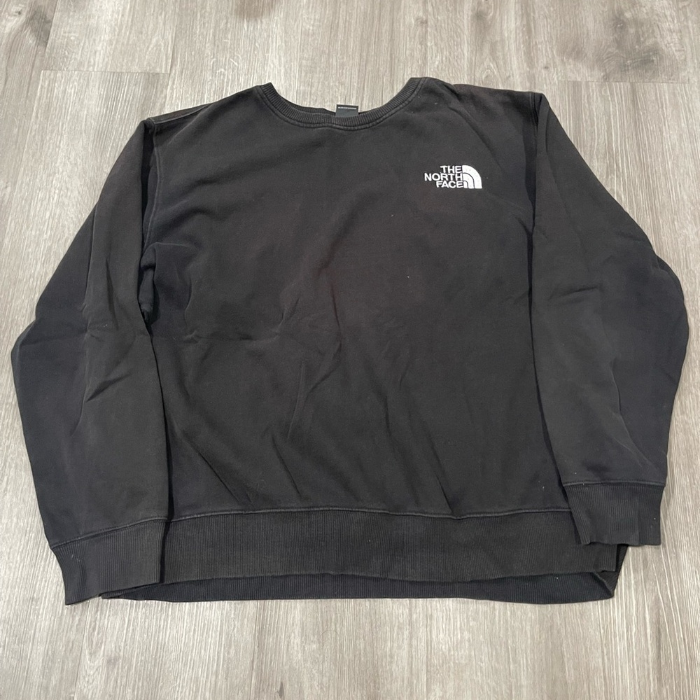North Face Crew neck sweater black size XXL men’s